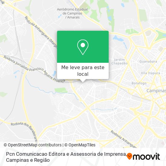 Pcn Comunicacao Editora e Assessoria de Imprensa mapa