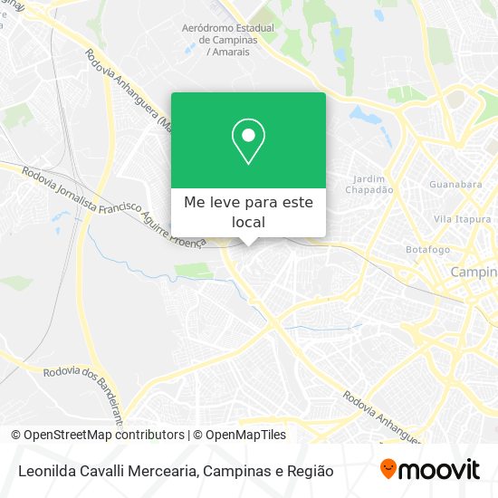 Leonilda Cavalli Mercearia mapa