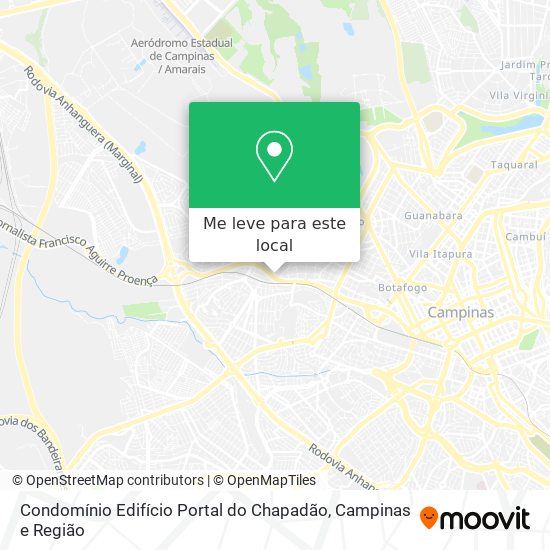 Condomínio Edifício Portal do Chapadão mapa