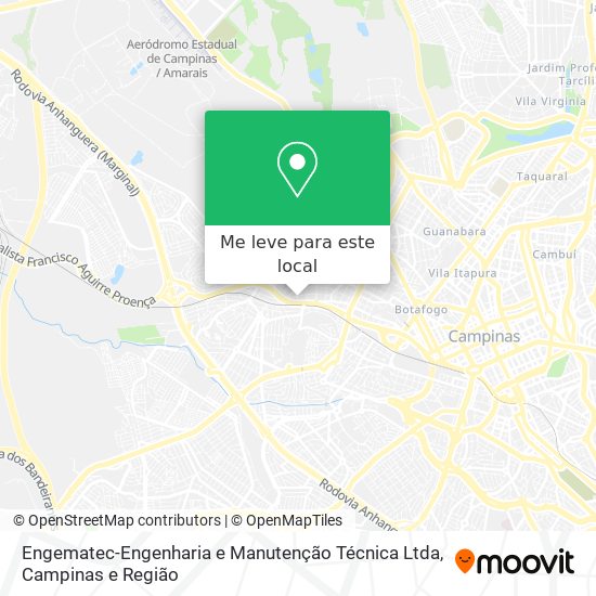 Engematec-Engenharia e Manutenção Técnica Ltda mapa