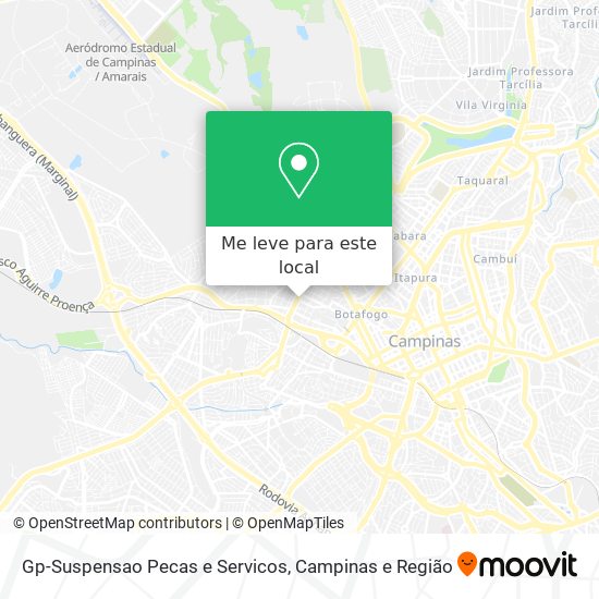 Gp-Suspensao Pecas e Servicos mapa