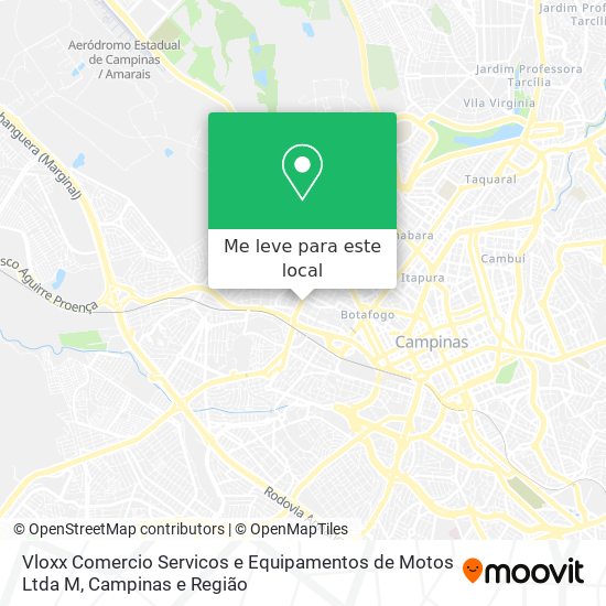 Vloxx Comercio Servicos e Equipamentos de Motos Ltda M mapa