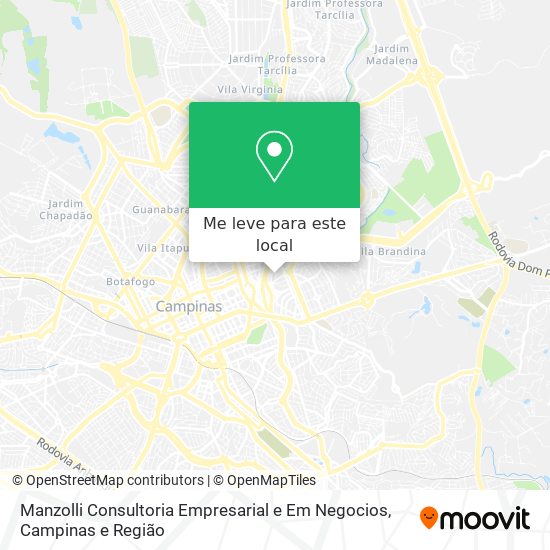 Manzolli Consultoria Empresarial e Em Negocios mapa