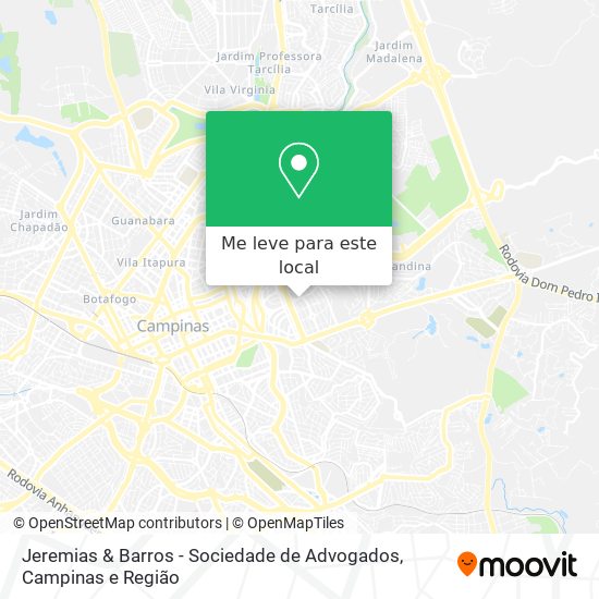 Jeremias & Barros - Sociedade de Advogados mapa