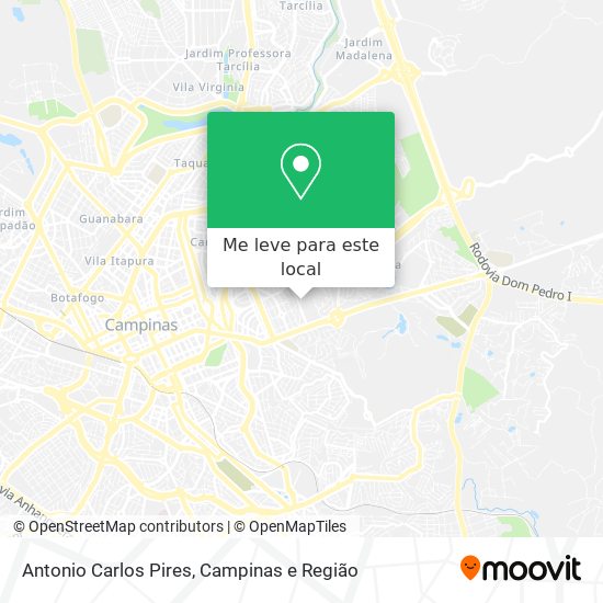 Antonio Carlos Pires mapa