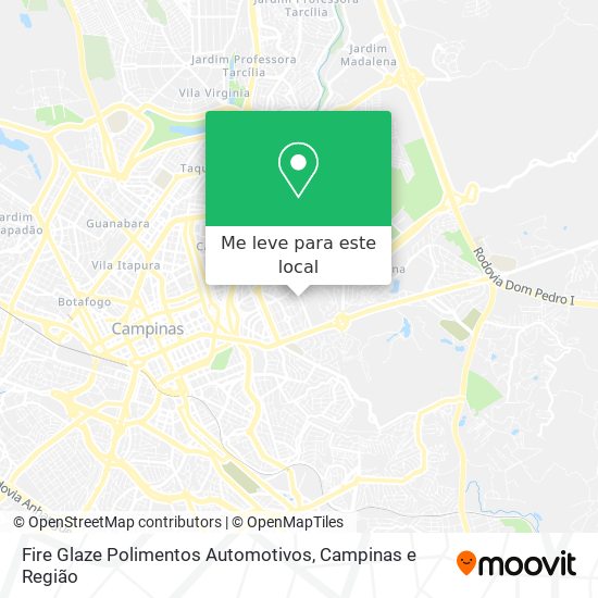 Fire Glaze Polimentos Automotivos mapa