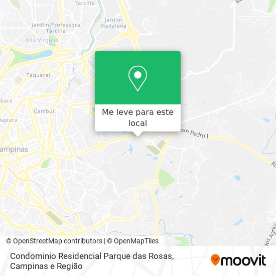 Condominio Residencial Parque das Rosas mapa