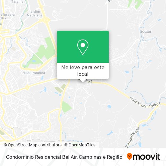 Condominio Residencial Bel Air mapa