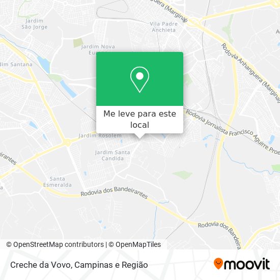 Creche da Vovo mapa
