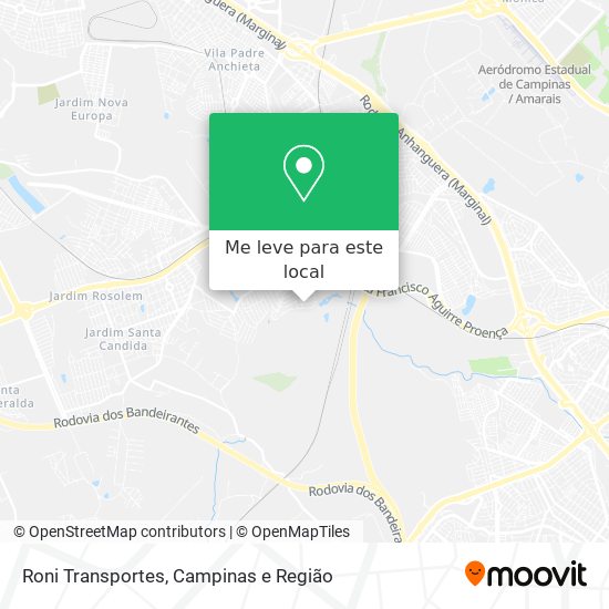 Roni Transportes mapa