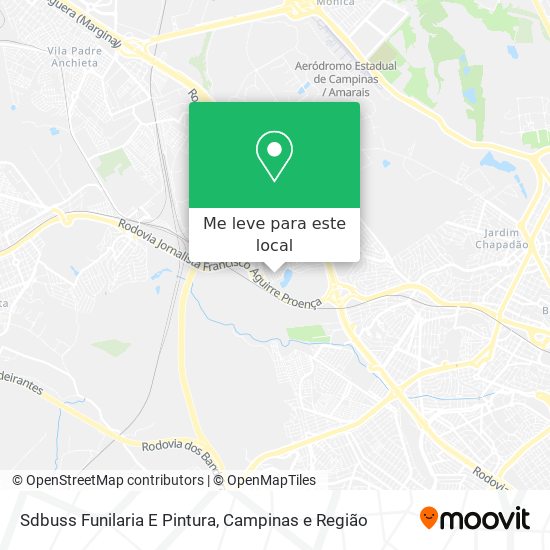 Sdbuss Funilaria E Pintura mapa