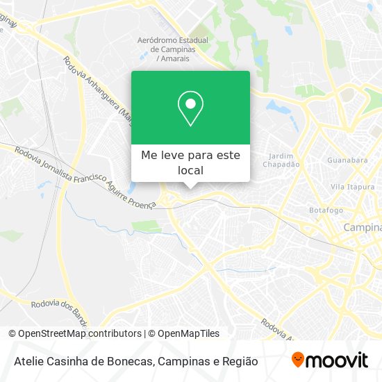 Atelie Casinha de Bonecas mapa