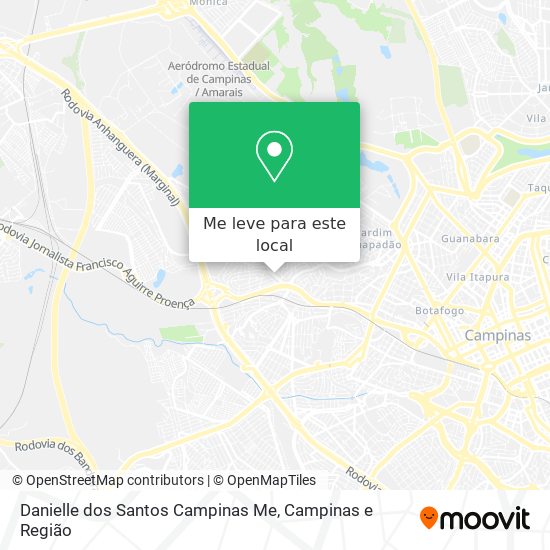 Danielle dos Santos Campinas Me mapa