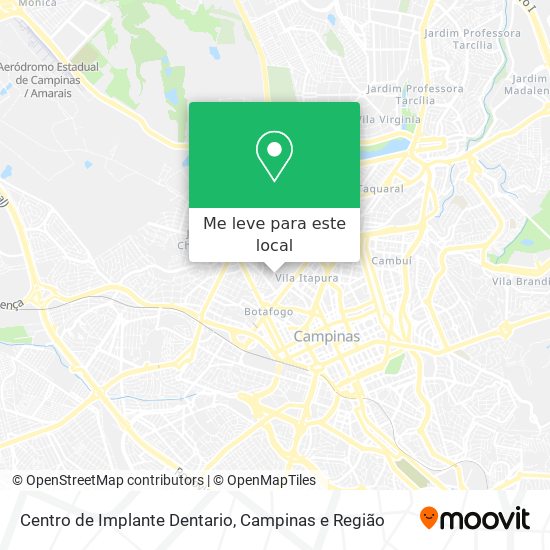 Centro de Implante Dentario mapa