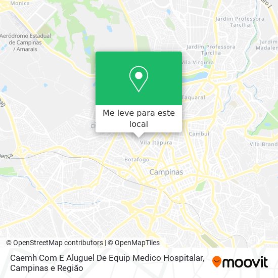 Caemh Com E Aluguel De Equip Medico Hospitalar mapa