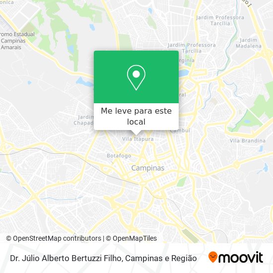 Dr. Júlio Alberto Bertuzzi Filho mapa