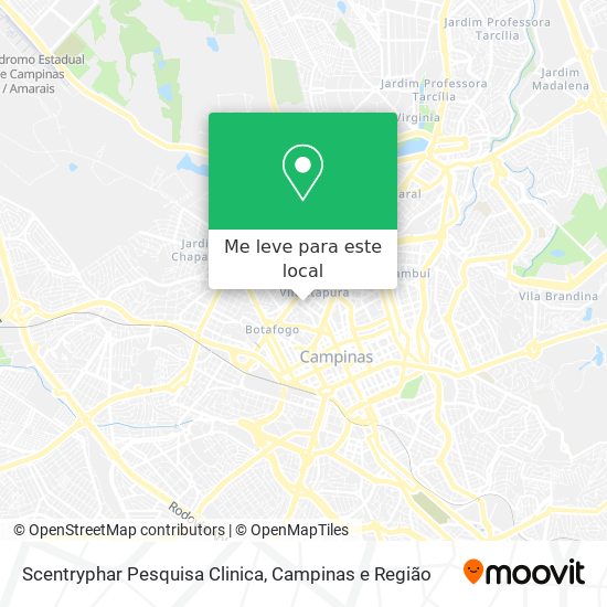 Scentryphar Pesquisa Clinica mapa