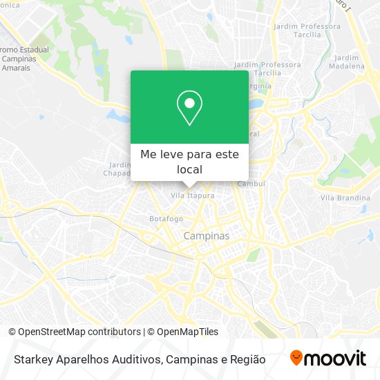 Starkey Aparelhos Auditivos mapa