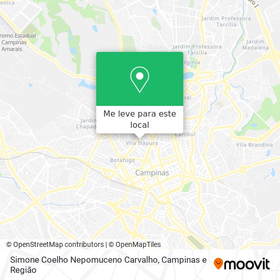Simone Coelho Nepomuceno Carvalho mapa