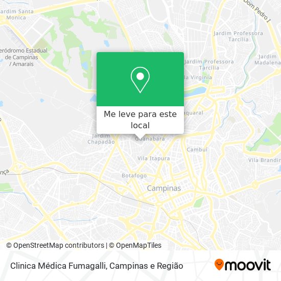 Clinica Médica Fumagalli mapa