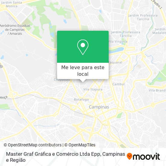 Master Graf Gráfica e Comércio Ltda Epp mapa
