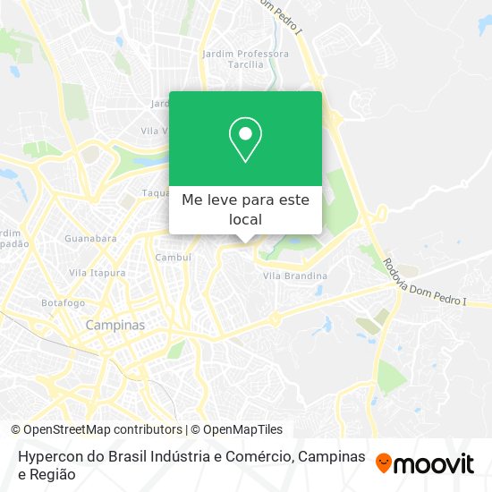 Hypercon do Brasil Indústria e Comércio mapa
