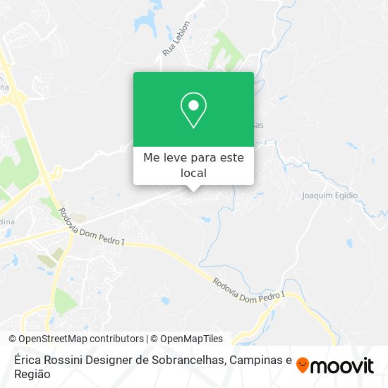 Érica Rossini Designer de Sobrancelhas mapa