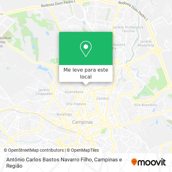 Antônio Carlos Bastos Navarro Filho mapa