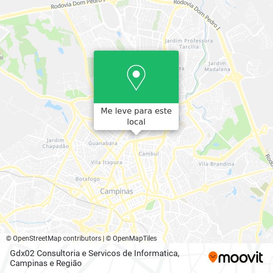 Gdx02 Consultoria e Servicos de Informatica mapa