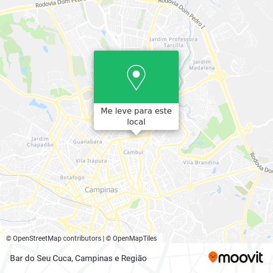 Bar do Seu Cuca mapa