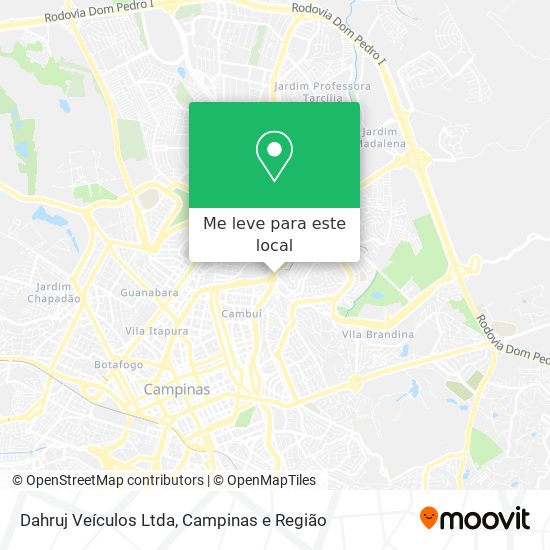 Dahruj Veículos Ltda mapa