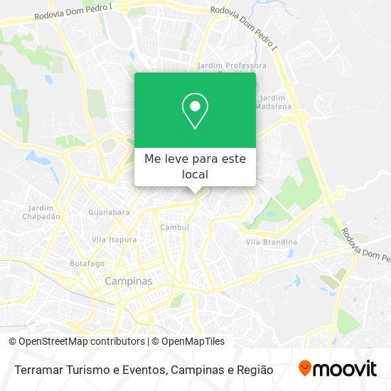 Terramar Turismo e Eventos mapa