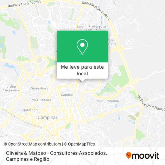 Oliveira & Matoso - Consultores Associados mapa