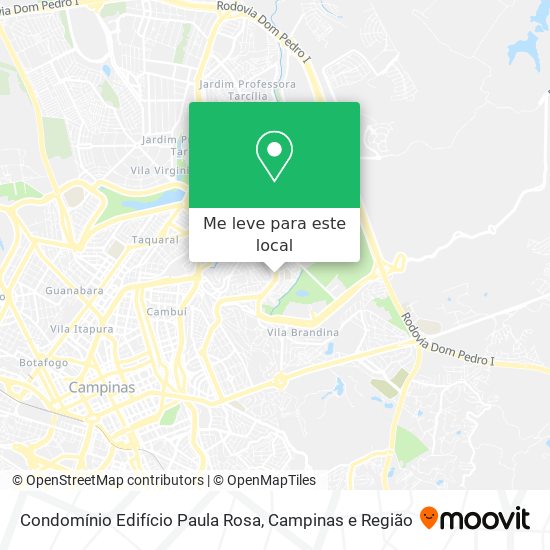 Condomínio Edifício Paula Rosa mapa