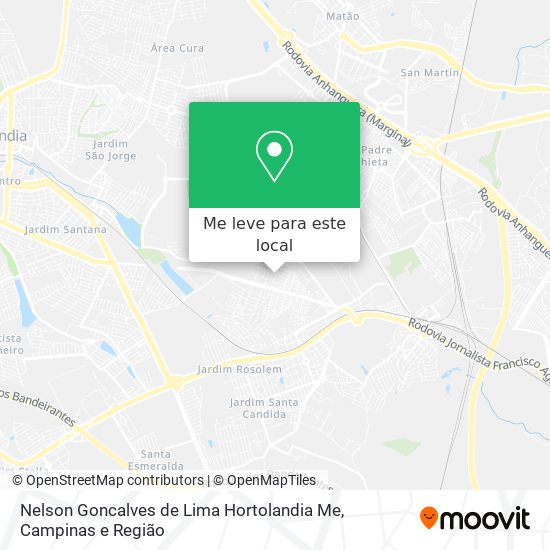 Nelson Goncalves de Lima Hortolandia Me mapa