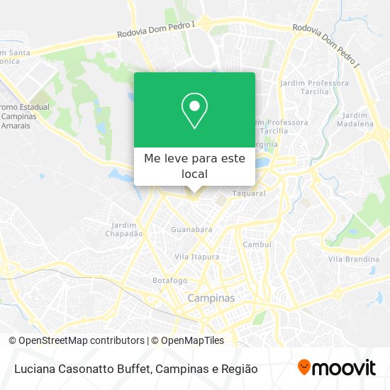 Luciana Casonatto Buffet mapa