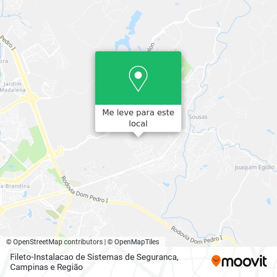 Fileto-Instalacao de Sistemas de Seguranca mapa