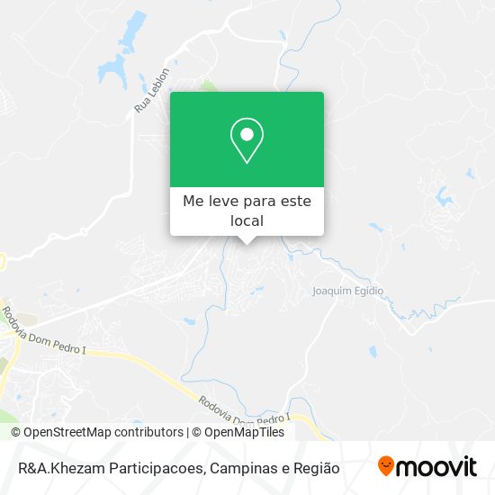 R&A.Khezam Participacoes mapa