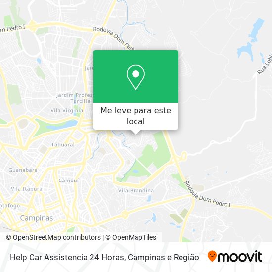 Help Car Assistencia 24 Horas mapa