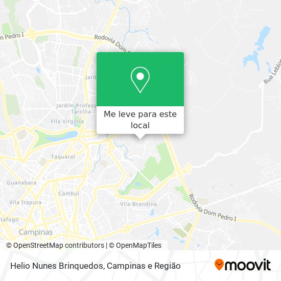 Helio Nunes Brinquedos mapa
