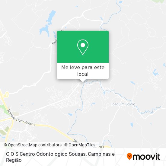 C O S Centro Odontologico Sousas mapa