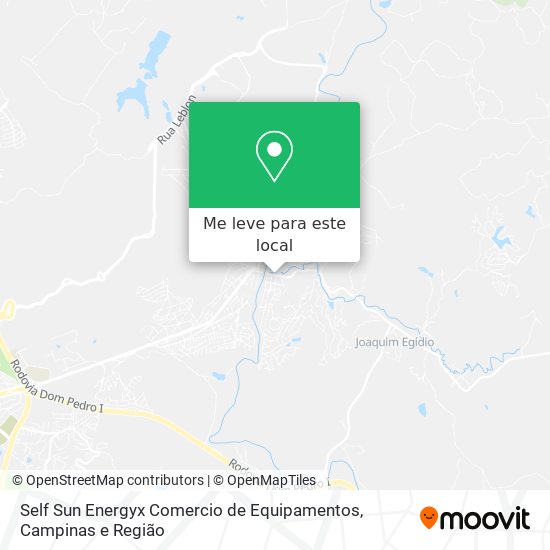 Self Sun Energyx Comercio de Equipamentos mapa