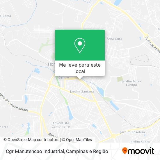 Cgr Manutencao Industrial mapa