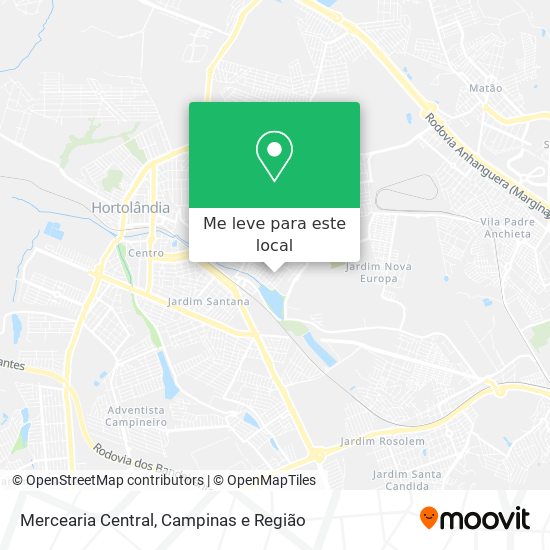 Mercearia Central mapa