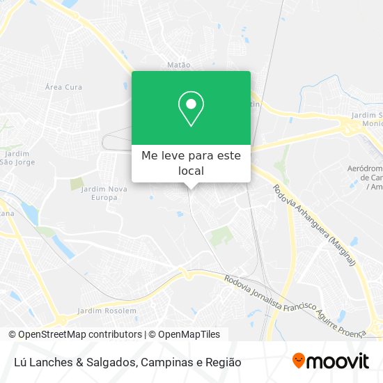 Lú Lanches & Salgados mapa
