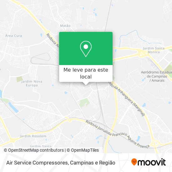 Air Service Compressores mapa