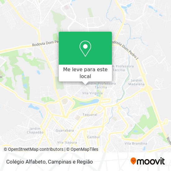 Colégio Alfabeto mapa