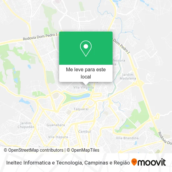 Ineltec Informatica e Tecnologia mapa