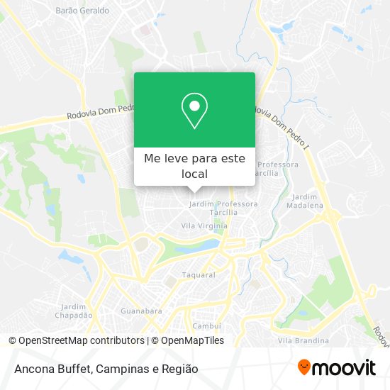 Ancona Buffet mapa