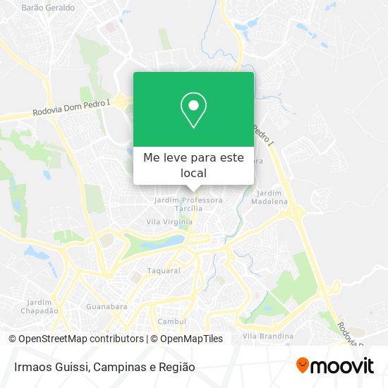 Irmaos Guissi mapa